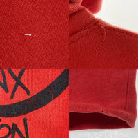 Stussy ステューシー USA製 ワールドツアー プルオーバーパーカー レッド sizeM 瑞穂店