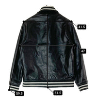 Liugoo Leathers リューグーレザーズ 牛革 スタジャン ブラック sizeM 瑞穂店