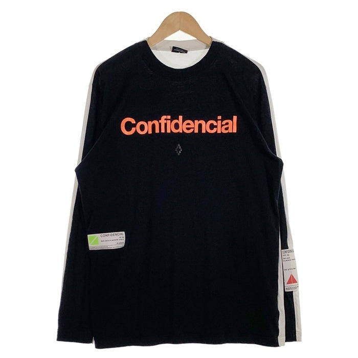 MARCELO BURLON マルセロブロン Confidencial ロングスリーブTシャツ 
