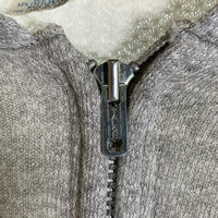 70`s Healthknit ヘルスニット ダブルフェイス ジップアップスウェットパーカー グレー USA製 Size XL(46-48) 福生店