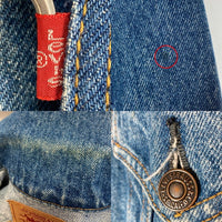 Levi's リーバイス 70505 香港製 極東リーバイス 3rdタイプ Gジャン トラッカージャケット インディゴ size42 瑞穂店