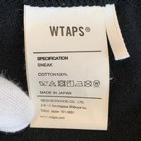 WTAPS ダブルタップス SNEAK URBAN TERRITORY プリント ロングスリーブTシャツ ブラック Size 02 福生店