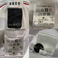 BBCO ビビコ 23SS フルジップパーカー イージーパンツ セットアップ ホワイト コットン ポリエステル 薄手 Size 50 福生店