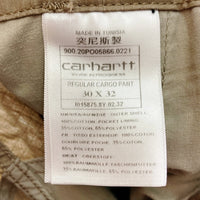 Carhartt WORK IN PROGRESS カーハート ワークインプログレス REGULAR CARGO PANT リップストップ カーゴパンツ ブラウン size30x32 瑞穂店