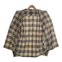 Patagonia パタゴニア Canyonite Flannel Shirt キャニオナイト フランネルシャツ ベージュ ブルー イエロー Size L 福生店