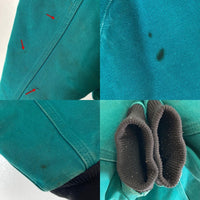 Carhartt カーハート J04 AQU USA製 CRAFTED WITH PRIDEタグ アクティブジャケット 裏キルティング ターコイズ sizeL 瑞穂店