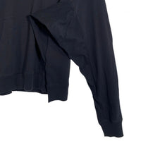 WILLY CHAVARRIA ウィリーチャバリア カンガルーポケット ロングスリーブカットソー フェードブラック Size M 福生店