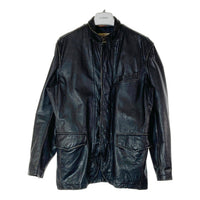 AVIREX アヴィレックス レザー カーコート 牛革 ブラック sizeXL 瑞穂店