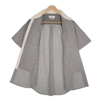 GANRYU ガンリュウ 17SS 6-Pocket S/S Shirt 6ポケット ショートスリーブシャツ グレー ブラック ES-B013 Size M 福生店