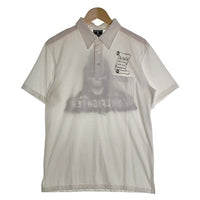 CORE FIGHTER コアファイター プリント 半袖ポロシャツ ホワイト Size M 福生店