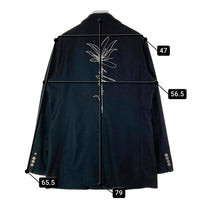 PHILTHEORY フィルセオリー Back print tailored jacket バックプリント テーラードジャケット ブラック sizeM 瑞穂店