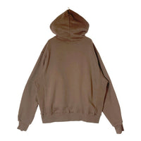 LAAMS ラームズ LOGO HOODIE ロゴワッペン プルオーバースウェットパーカー ブラウン Size XXL 瑞穂店