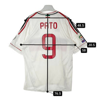 adidas アディダス ACミラン 12-13 アウェイ ユニフォーム アレシャンドレ・パド ホワイト sizeXL 瑞穂店