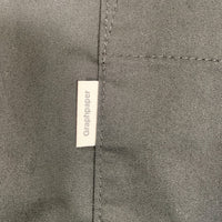 Graphpaper グラフペーパー Solotex Twill S/S Oversized Box Shirt ソロテックス ツイルショートスリーブシャツ ブラック ボックスシルエット GM232-50054B Size F 福生店