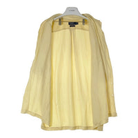 Polo Ralph Lauren ラルフローレン CALDWELL シルクリネン 開襟 オープンカラーシャツ 無地 イエロー sizeL 瑞穂店