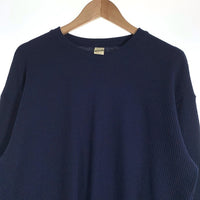 WAIPER.inc ワイパー SCREEN STARS クルーネックサーマルカットソー ネイビー 2423-429WP Size M 福生店