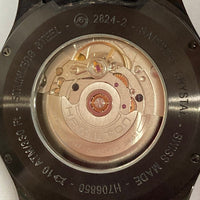 HAMILTON ハミルトン H706850 カーキ フィールド デイト 裏スケ 自動巻き ブラック 瑞穂店