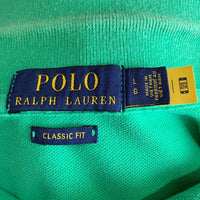 POLO RALPH LAUREN ポロラルフローレン CLASSIC FIT 鹿の子 ポロシャツ 半袖 グリーン Size L 福生店