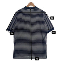 NIKE ナイキ F.C.R.B. エフシーレアルブリストル ボーダーポケットTシャツ ブラック グレー ポリエステル 日本製 Size M 福生店