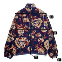 KITH NYC キス ニューヨーク ボアフリースジャケット ジップアップ ネイビー Size S 福生店