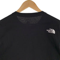 THE NORTH FACE ノースフェイス Flower Logo L/S Tee フラワー刺繡 ロゴプリント ロングスリーブTシャツ ブラック NT32341 Size L 福生店