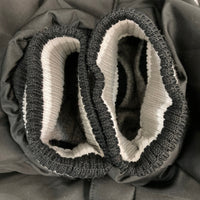 NFL LAS VEGAS RAIDERS ラスベガス・レイダース リバーシブル ウールジャケット スタジャン ブラックxグレー TEAM APPAREL Size L 瑞穂店