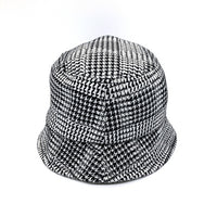 STUSSY ステューシー Lola Plaid Knit BuketHat バケットハット ブラック sizeXS 瑞穂店