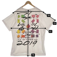 OFF-WHITE オフホワイト 20SS FUTURA フューチュラ Oversized Fit Alien T-Shirt エイリアン グラフィックプリントTシャツ ホワイト OMAA038S20185050 Size M 福生店