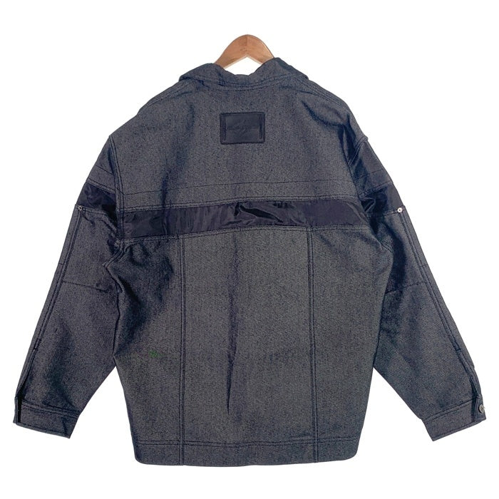 ROCAWEAR ロカウェア ブラックデニム 切替 トラッカージャケット