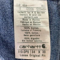Carhartt カーハート B13DPS ルーズフィット ペインターパンツ インディゴ size34 瑞穂店