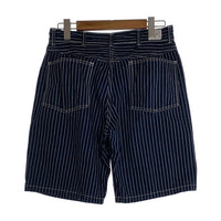 JOE McCOY ジョーマッコイ 8HOUR UNION ウォバッシュストライプ ワーク ショートパンツ ネイビー Size 32 福生店