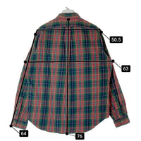 Polo Ralph Lauren ポロラルフローレン WHITFIELD CLASSIC FIT 長袖シャツ チェック グリーン×レッド sizeL 瑞穂店