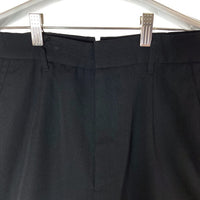 LOEFFLF ロエフ 8814-236-0130 ギャバーナロー テーパード ボンタンパンツ ブラック size0 瑞穂店
