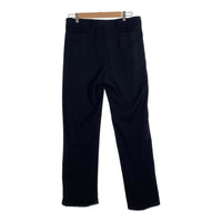 PRADA プラダ ウール ノータック ストレートスラックス ネイビー イタリア製 Size 48 福生店