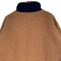 90's Pen Field ペンフィールド パイルフリース プルオーバージャケット ハーフジップ オレンジ ネイビー USA製 Size L 福生店