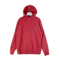 STUSSY ステューシー USA製 黒タグ 胸ワンポイント プルオーバーパーカー レッド sizeM 瑞穂店