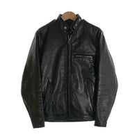 Schott ショット レザーシングルライダースジャケット 641 ボアライナー付 ブラック Size 34 福生店