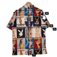 PLAYBOY プレイボーイ GALLIS ADDICTION ガリスアディクション プリント オープンカラーシャツ マルチ Size XXL 福生店