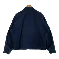 80's RED KAP レッドキャップ 企業パッチ ワークジャケット ネイビー USA製 Size XL 福生店