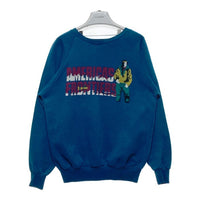 DISPATCH USA製 AMERICA’S FRONTIERS スウェットトレーナー ブルー sizeM 瑞穂店