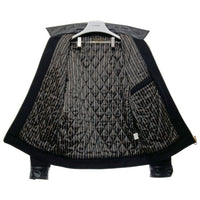 T.F.O.A クローズ 武装戦線 ウール レザー スポーツジャケット ブラック Size L 瑞穂店