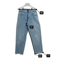 Levi’s リーバイス 90's ボタン裏216 カナダ製 裾フリンジ デニムパンツ ライトインディゴ size- 瑞穂店