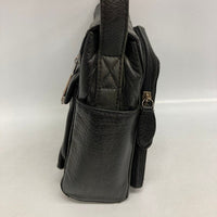 FOSSIL フォッシル ショルダーバック レザー キーチャーム付 ブラック 瑞穂店