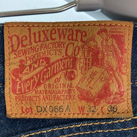 Deluxeware デラックスウエア DX066A 1940s ORIGINAL PIPED STRAIGHT デニムパンツ インディゴ size32 瑞穂店