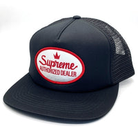 SUPREME シュプリーム Authorized Mesh Back 5-Panel メッシュ キャップ ブラック USA製 福生店