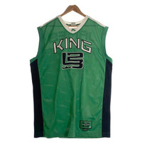 NIKE Air ナイキ LeBron King James Team Jersey レブロン ジェームス ゲームシャツ ユニフォーム グリーン Size L 福生店