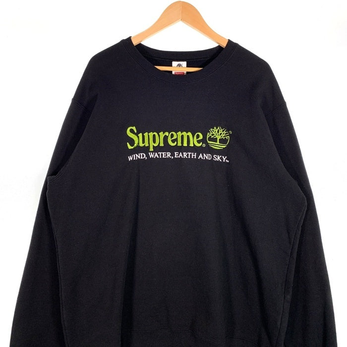 シュプリーム x ティンバーランド★クルーネック★スエット SUPREME x ティンバーランド☆コラボクルーネック (Supreme