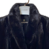 LANVIN ランバン SAGA MINK サガミンク ファーコート ブラック size不明 瑞穂店