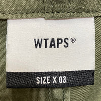 WTAPS ダブルタップス 18AW CAPE/TROUSERS COTTON SATIN 182WVDT-PTM02 ケープ トラウザーズ ブラック カーゴパンツ カーキ size03 瑞穂店