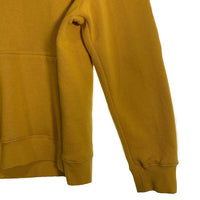 STUSSY ステューシー プルオーバースウェットパーカー イエロー バックパイルSロゴ Size M 福生店